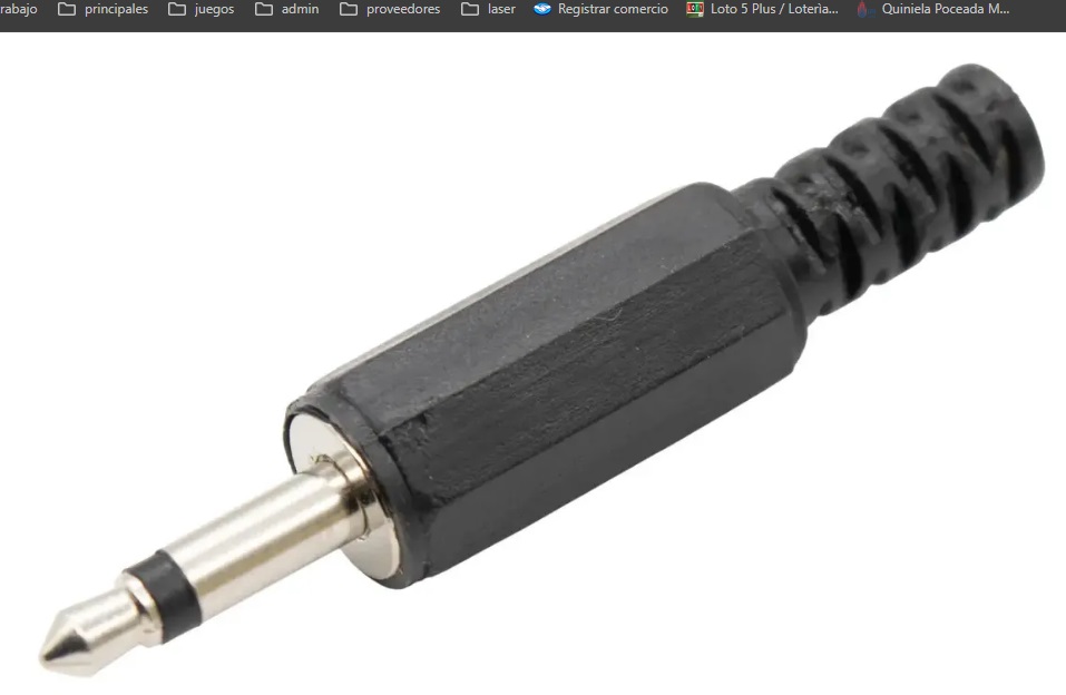 Plug 3.5mm Mono